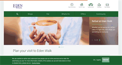 Desktop Screenshot of edenwalkshopping.co.uk
